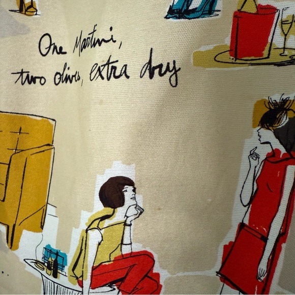 Rare Kate Spade New York Garance Dore Rainey cocktail dress - Picture 6 of 8